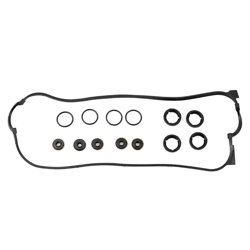 Vincos Engine Valve Cover Gasket Set w/Spark Plug Tube Seals and Grommets 12341PT0000 VS50365R VCHO012 036-1791 Compatible with Accord 156CC 90-93 F22B2 94-97 Odyssey 95-97 Prelude F22A1 93-96 2.2L - Image 3